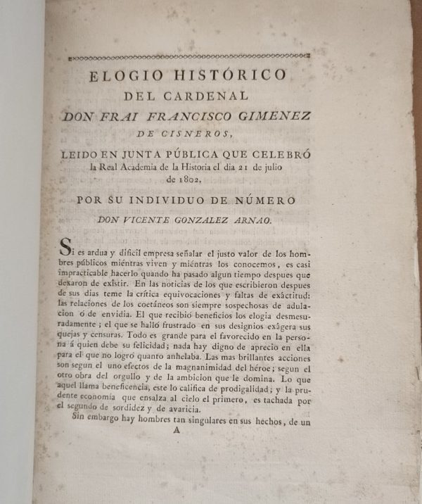 elogio cisneros